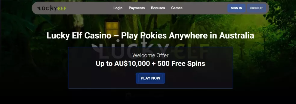 Lucky Elf Casino Bonus €20.000 und 500 Freispins